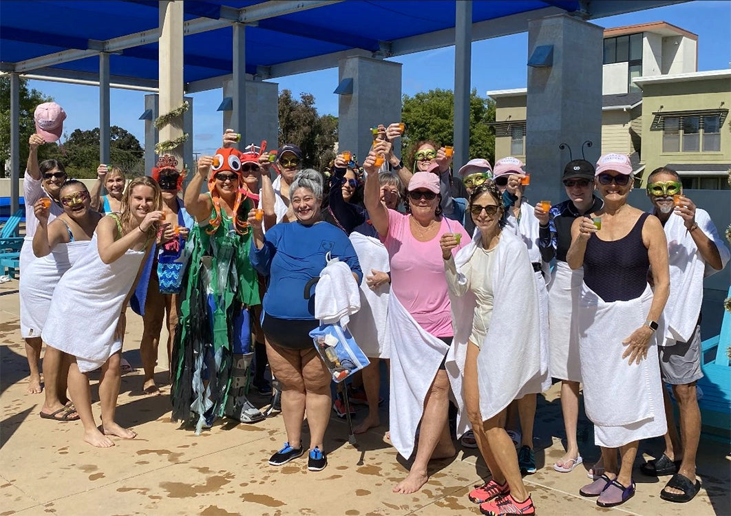 Purim Party in the Pool